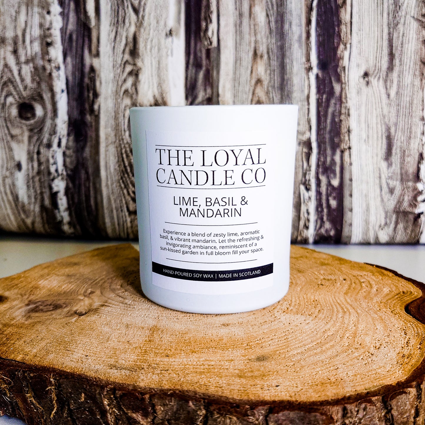 Lime, Basil & Mandarin Candle