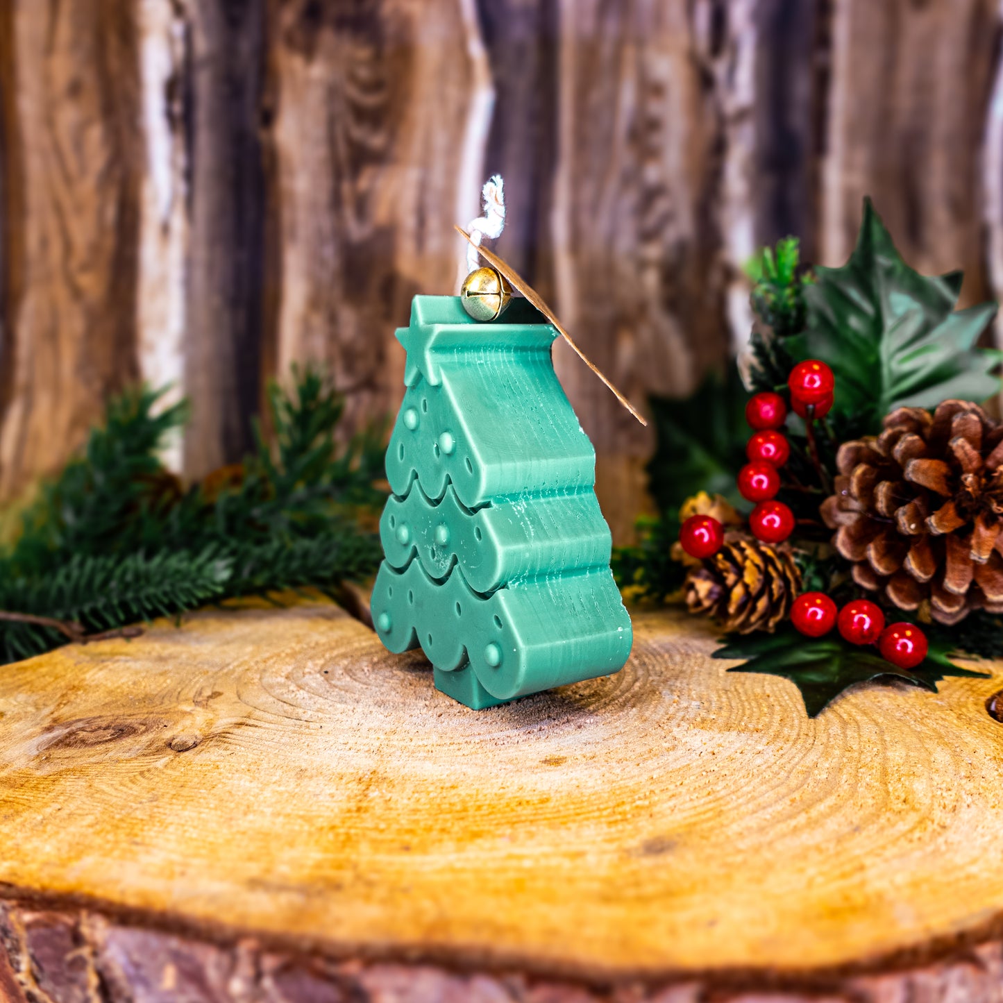 2D Christmas Tree Candle