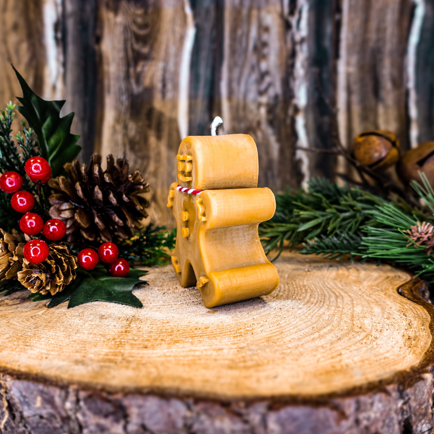 Gingerbread Candle