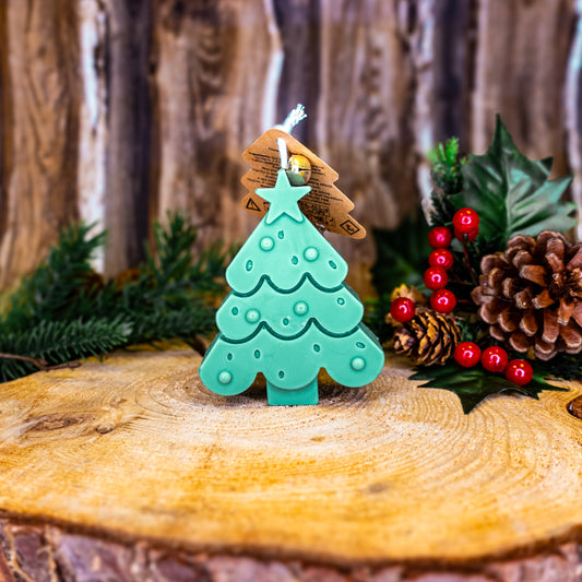 2D Christmas Tree Candle