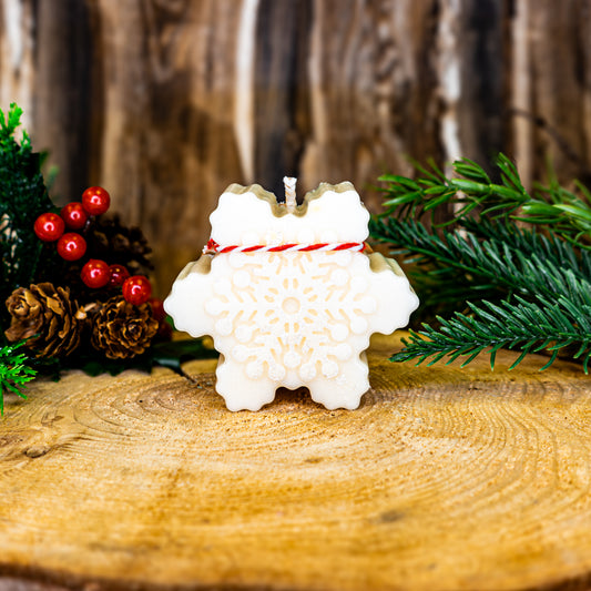 Snowflake Candle