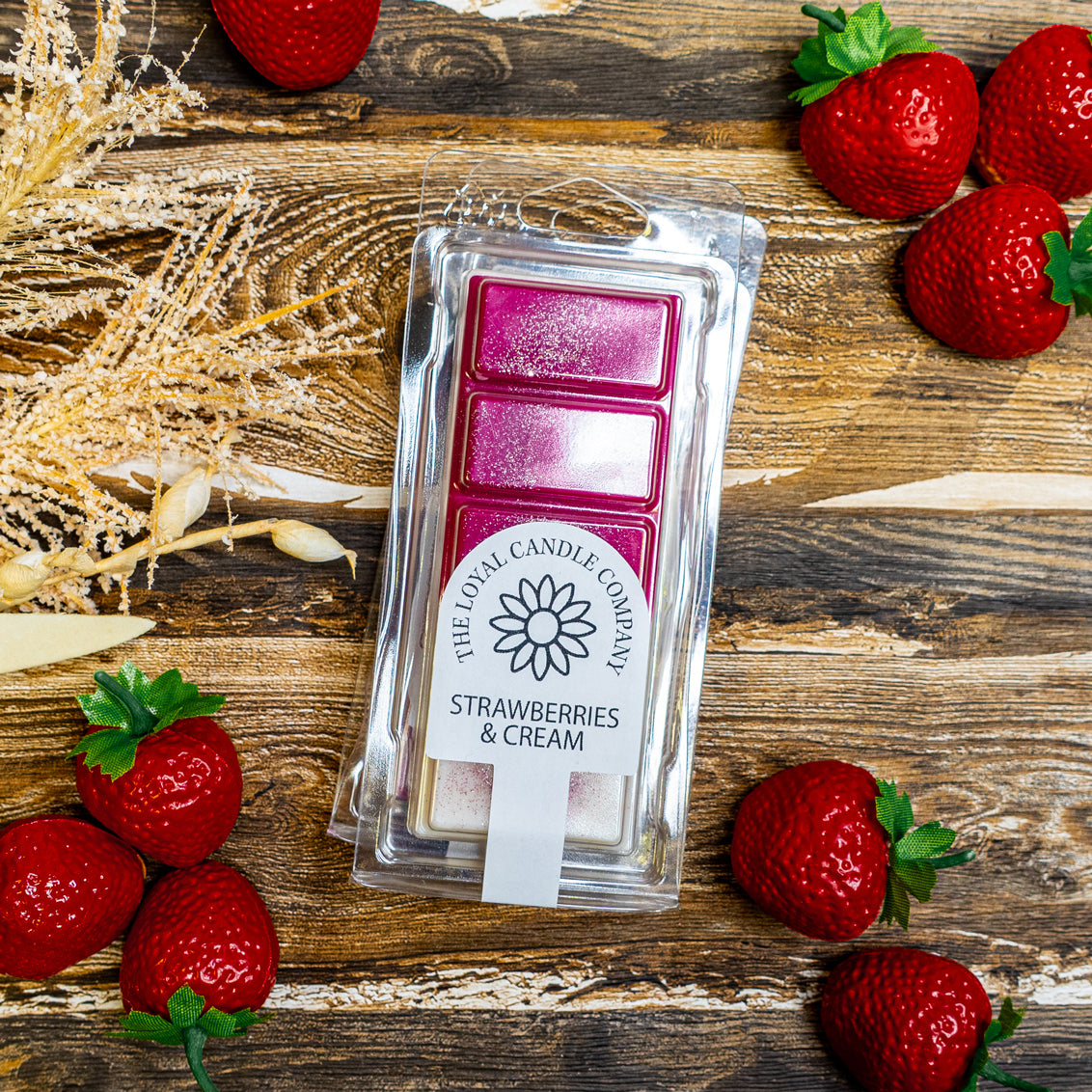 Strawberries & Cream Wax Melt Bar